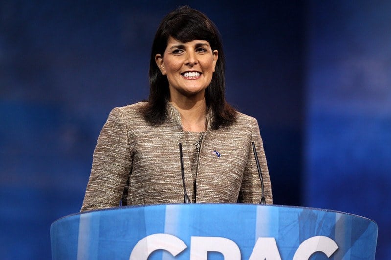 Governor Nikki Haley of South Carolina speaking at the 2013 Conservative Political Action Conference